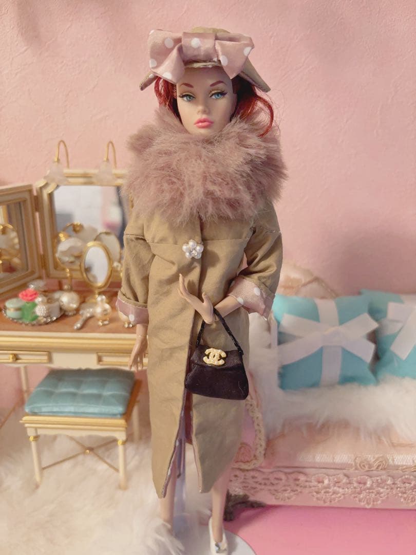 Poppy Parker Poppy Parka with Defects Beige Coat
