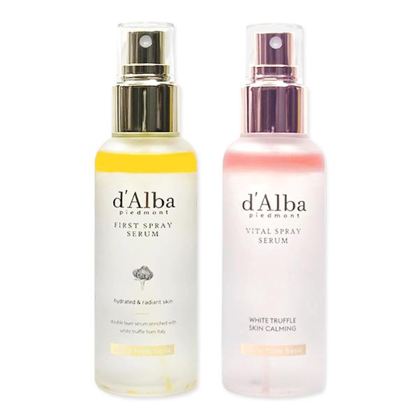 dAlba dalba 白松露第一喷雾精华 / 活力喷雾精华 各100ml 雾状精华 单品 韩国化妆品 正品