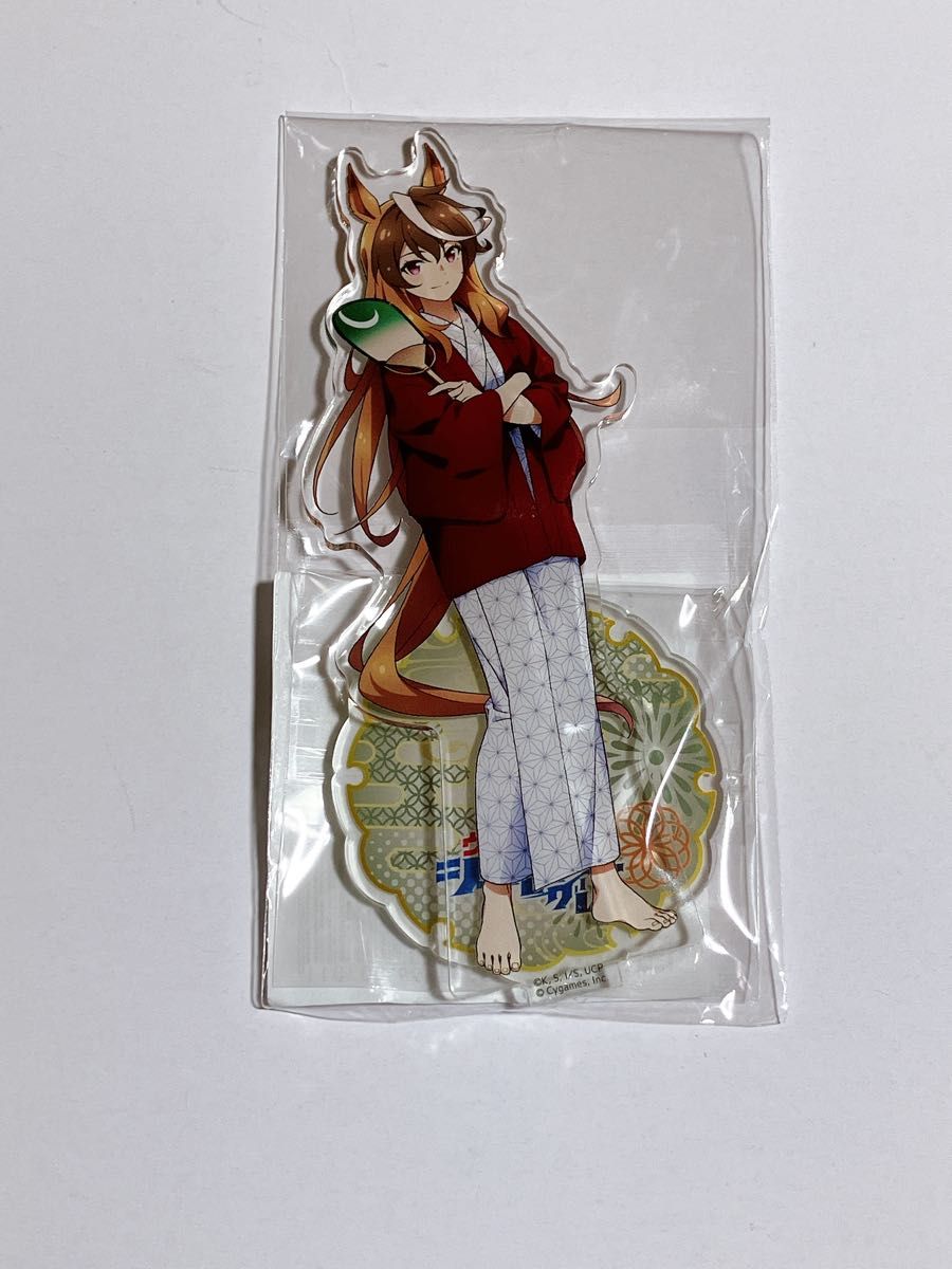 ウマ娘 シンデレラグレイ×極楽湯・RAKU SPA カサマツの湯 極楽湯 アクリルスタンド シンボリルドルフ