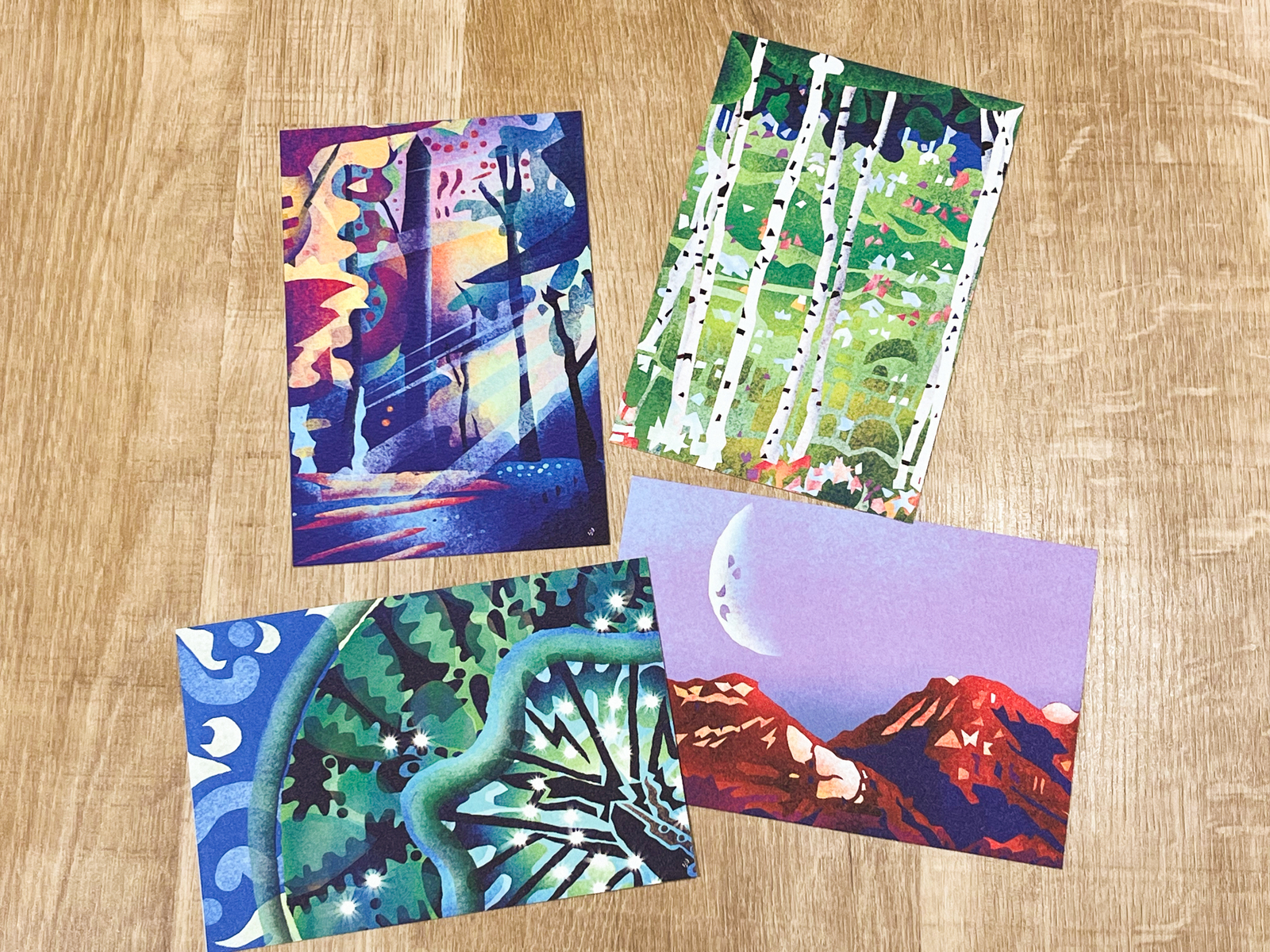 明信片套装『 LANDSCAPE 』・单簧管