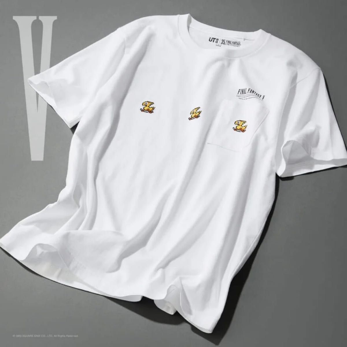 [New, Unopened] FINAL FANTASY x UNIQLO Collaboration FF5 T-Shirt, Size M