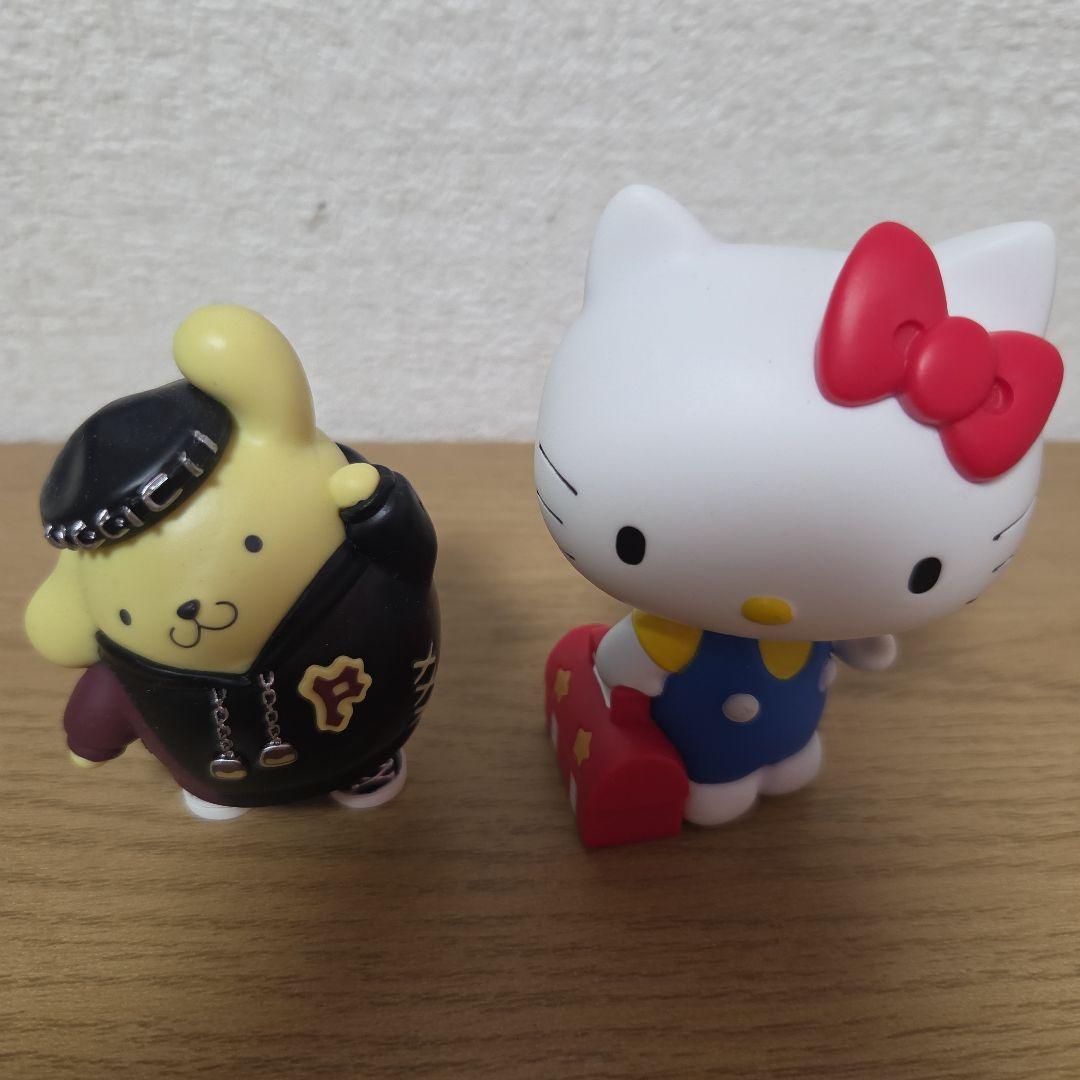 Sanrio Hello Kitty Pom Pom Pom Purin Figure 2 Set
