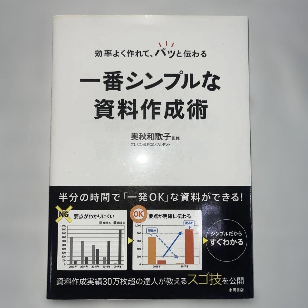高效制作、一目了然的最简单资料制作法