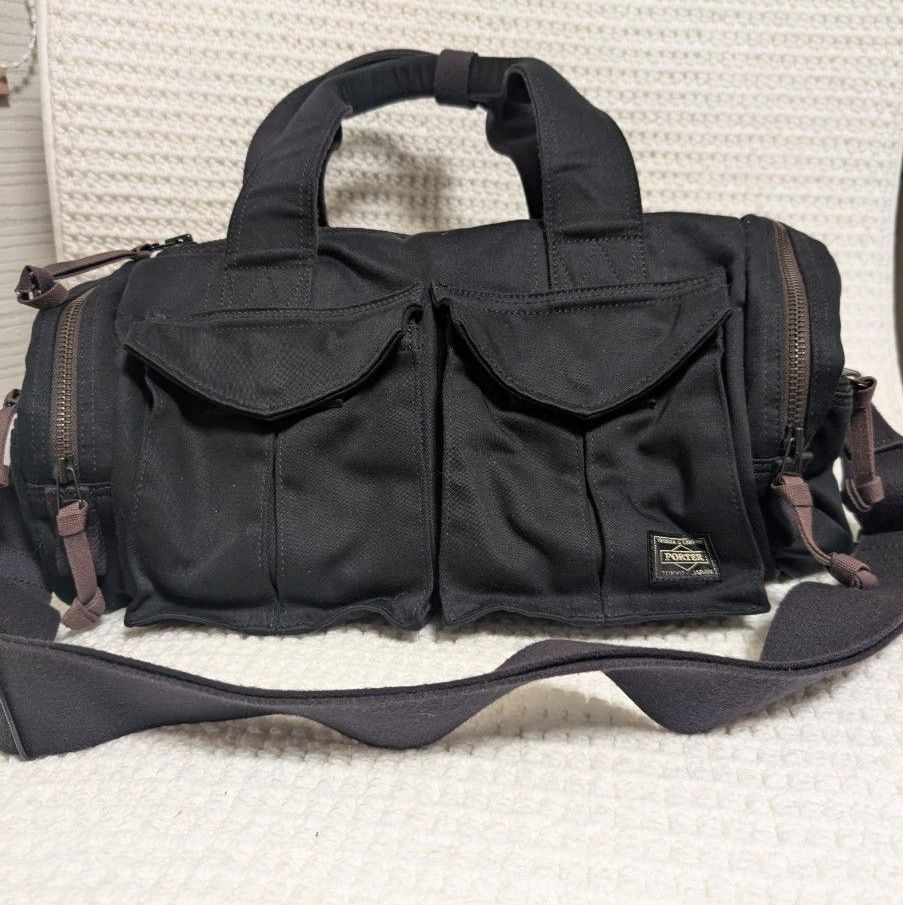 PORTER 保特 PEACE 鼓形波士顿包