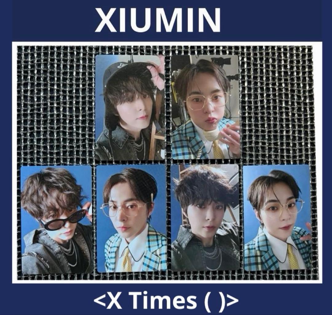 EXO CBX シウミン<X Times ( )> 会場別特典トレカ