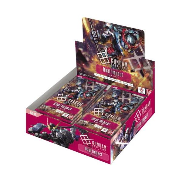 『新品』{TCG} (BOX)(再販) ガンダムカードゲーム ブースターパック Dual Impact(デュアル インパクト)【GD02】 バンダイ(24パック)(20260926)