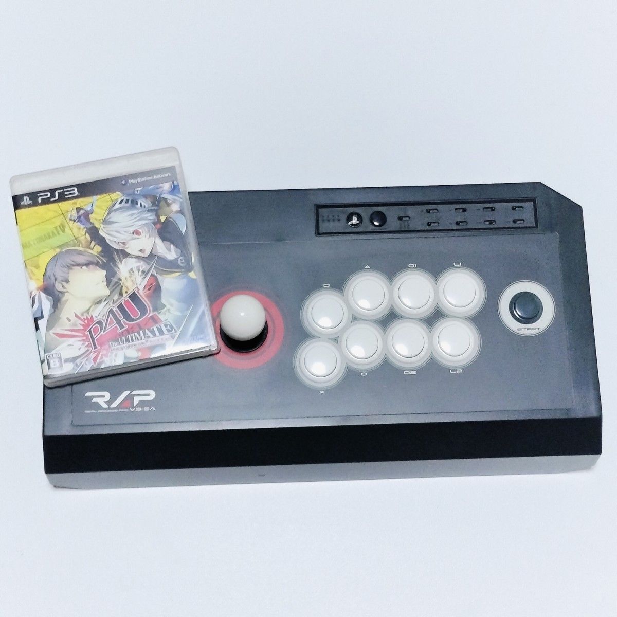 ★最终降价★ HORI RAP V3-SA P4U 《女神异闻录4 终极深夜斗技场》街机摇杆+游戏套装