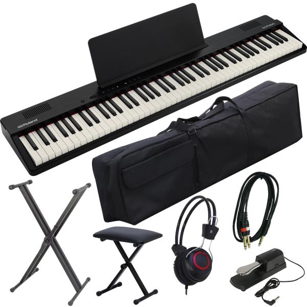 罗兰（Roland）GO:PIANO88 现场套装 电子钢琴 键盘 88键 GO-88PX