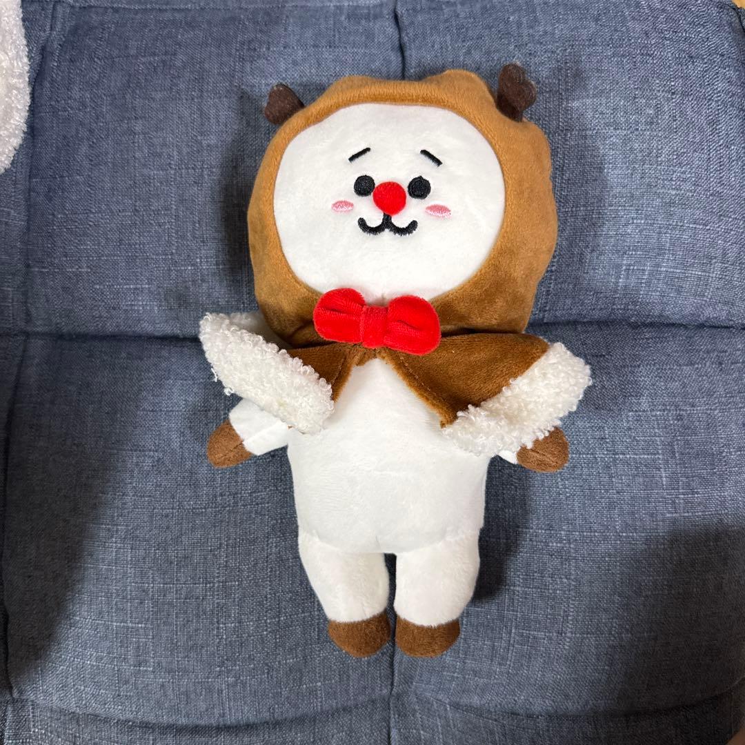 官方BT21 RJ驯鹿毛绒玩具