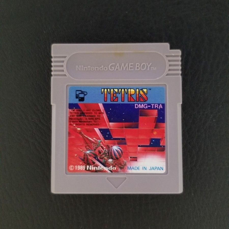 Nintendo Game Boy game software Tetris TETRIS DMG-TRA