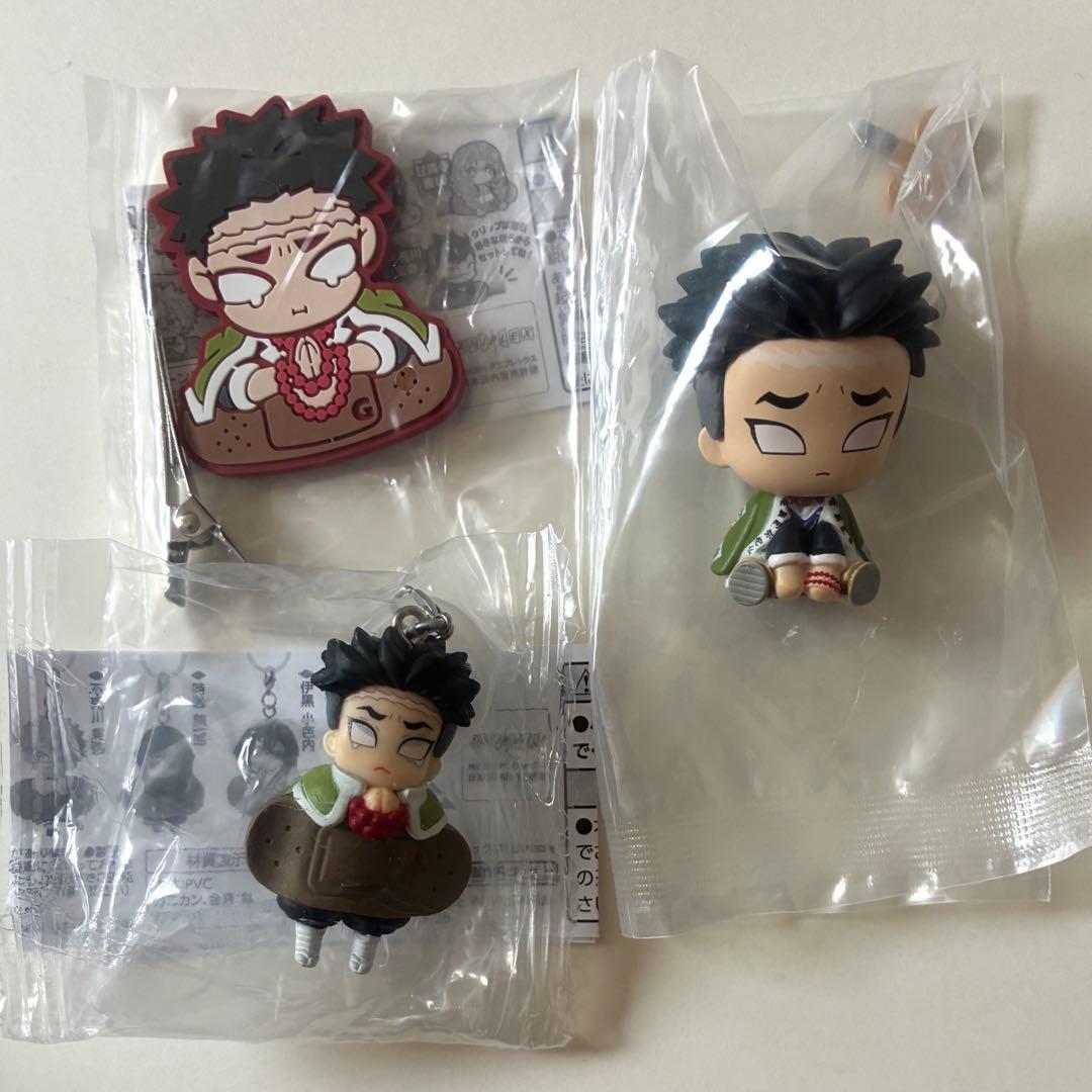 鬼灭之刃 悲鸣屿行冥 旋转小盒 班长款 发夹 标记