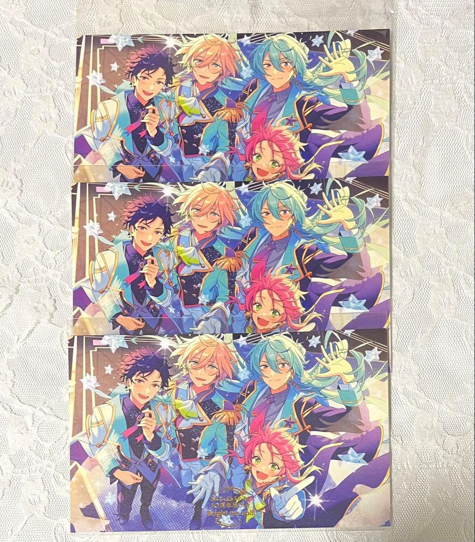 偶像梦幻祭 10周年 展览 入场特典 明信片 宝丽来 fine 3张
