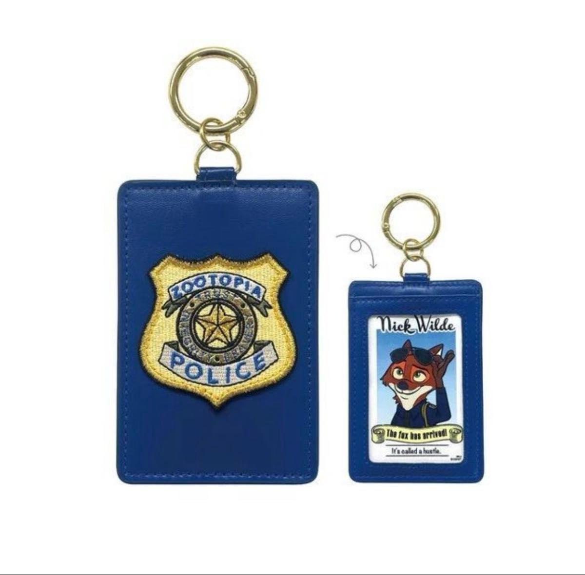 Disney Zootopia Police Notebook Wind Pass Case New Unused Nick Police Badge Wind Pass Case Card Case Zootopia 2 Pass Case