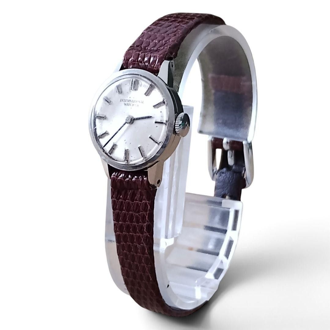 稼働品 IWC オールドインター 機械式 手巻きレディース アンティーク 腕時計 International Watch Co