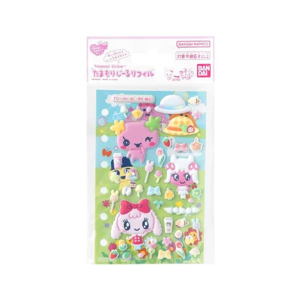 [万代(BANDAI)] たまもり贴纸补充装 心动春季套装 适用年龄6岁以上 蛋仔机