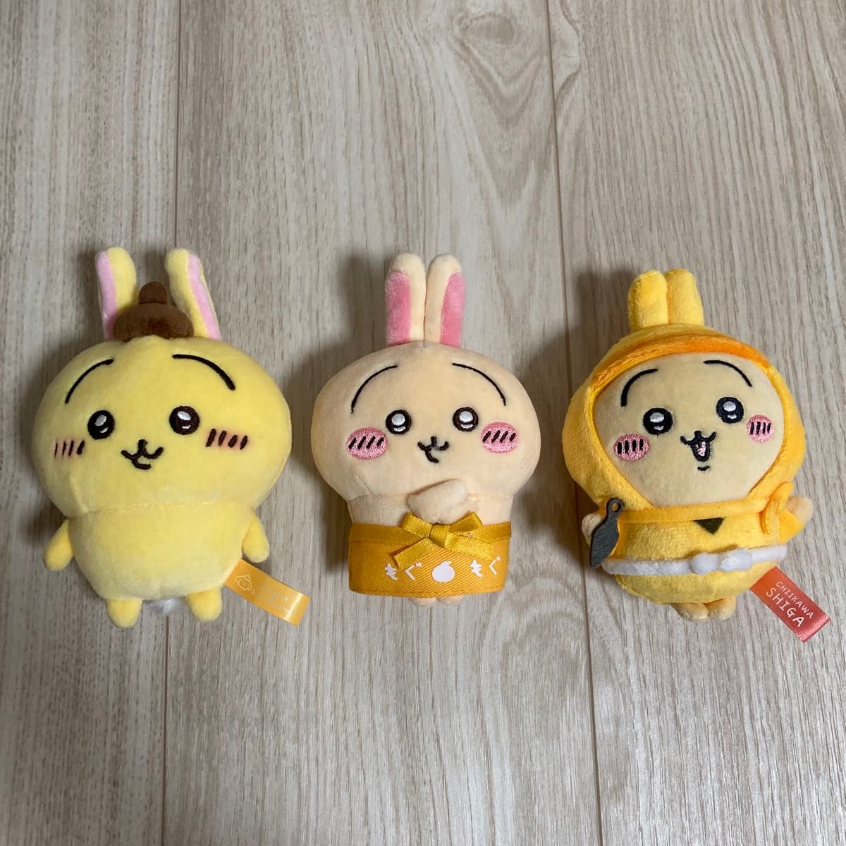 ちいかわ うさぎ ぬいぐるみ マスコット 3種セット