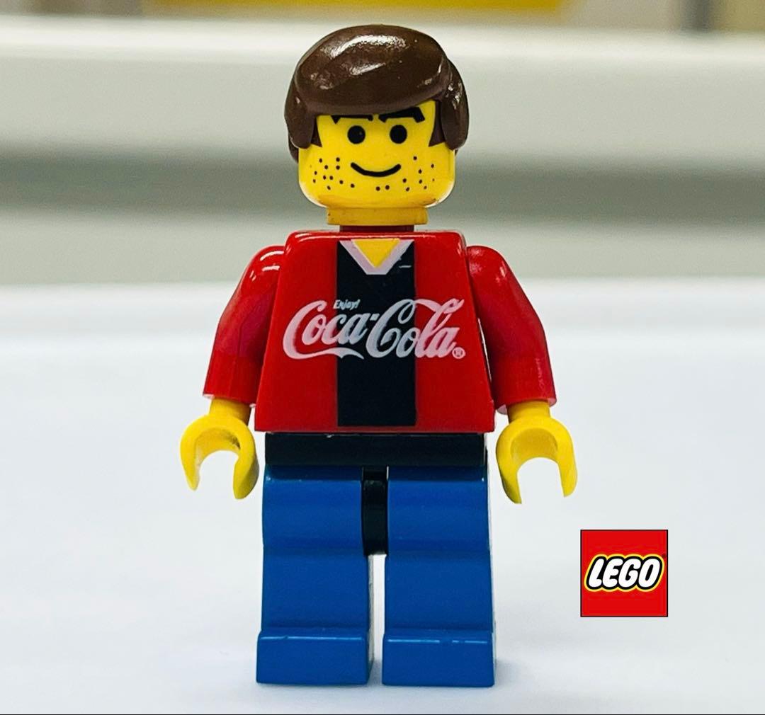 ⭐️Limited Non-Commercial Item⭐️ LEGO 2002 World Cup Coca-Cola Soccer Minifigure Number 9
