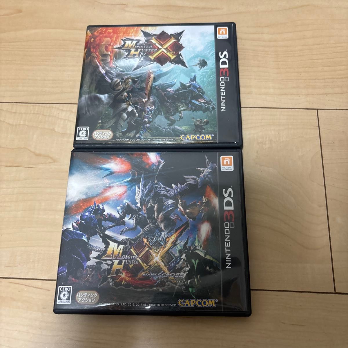 NINTENDO 3DS モンスターハンターダブルクロス 2個セット
