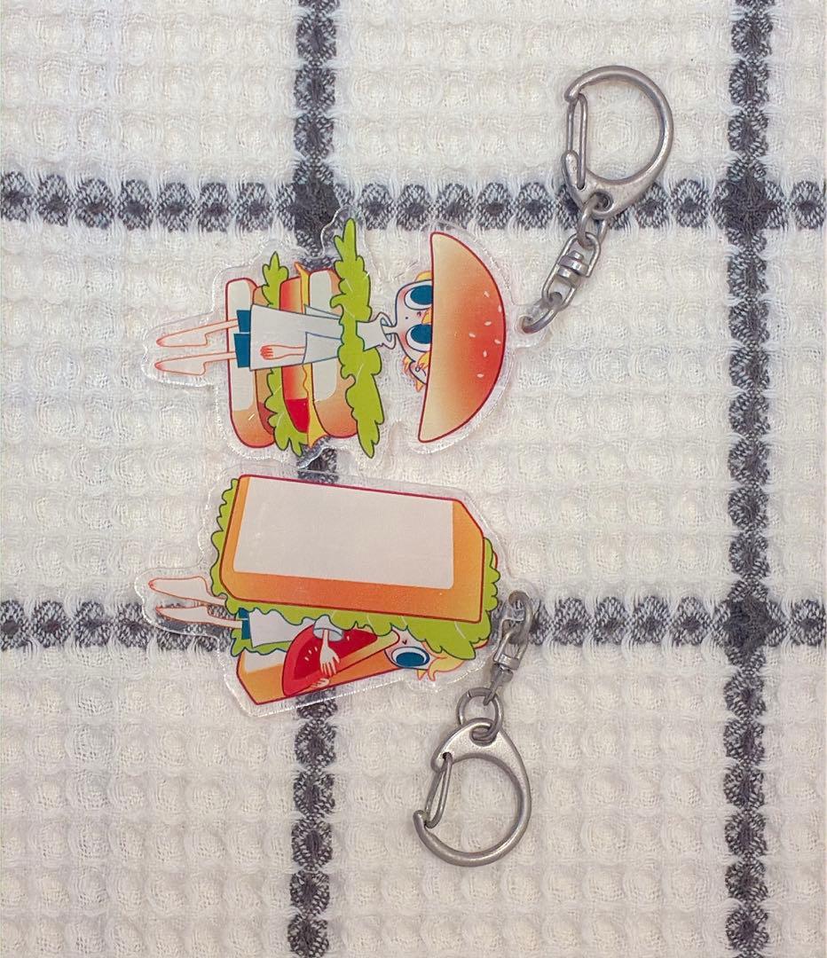 Acrylic Keychain 2 Types Postcard Set
