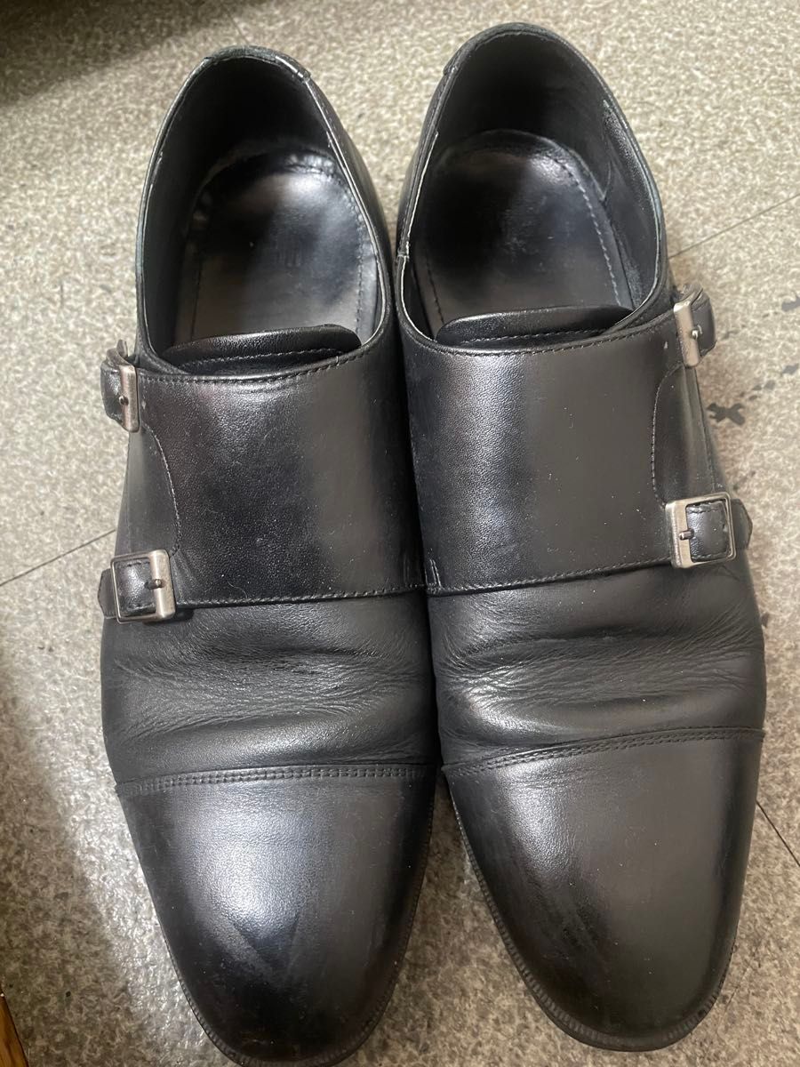 Suit Select Suit Square 商务鞋双 Monk 带 27.0
