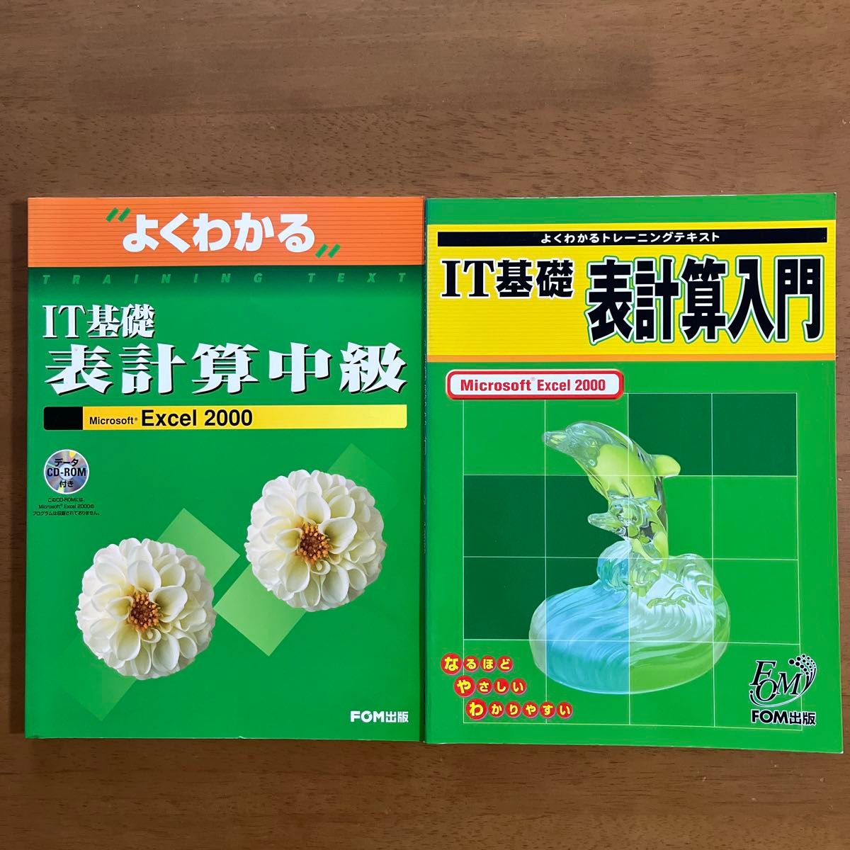 ☆ 二手IT基础表格计算入门，表格计算中级2册套装Microsoft Excel 2000