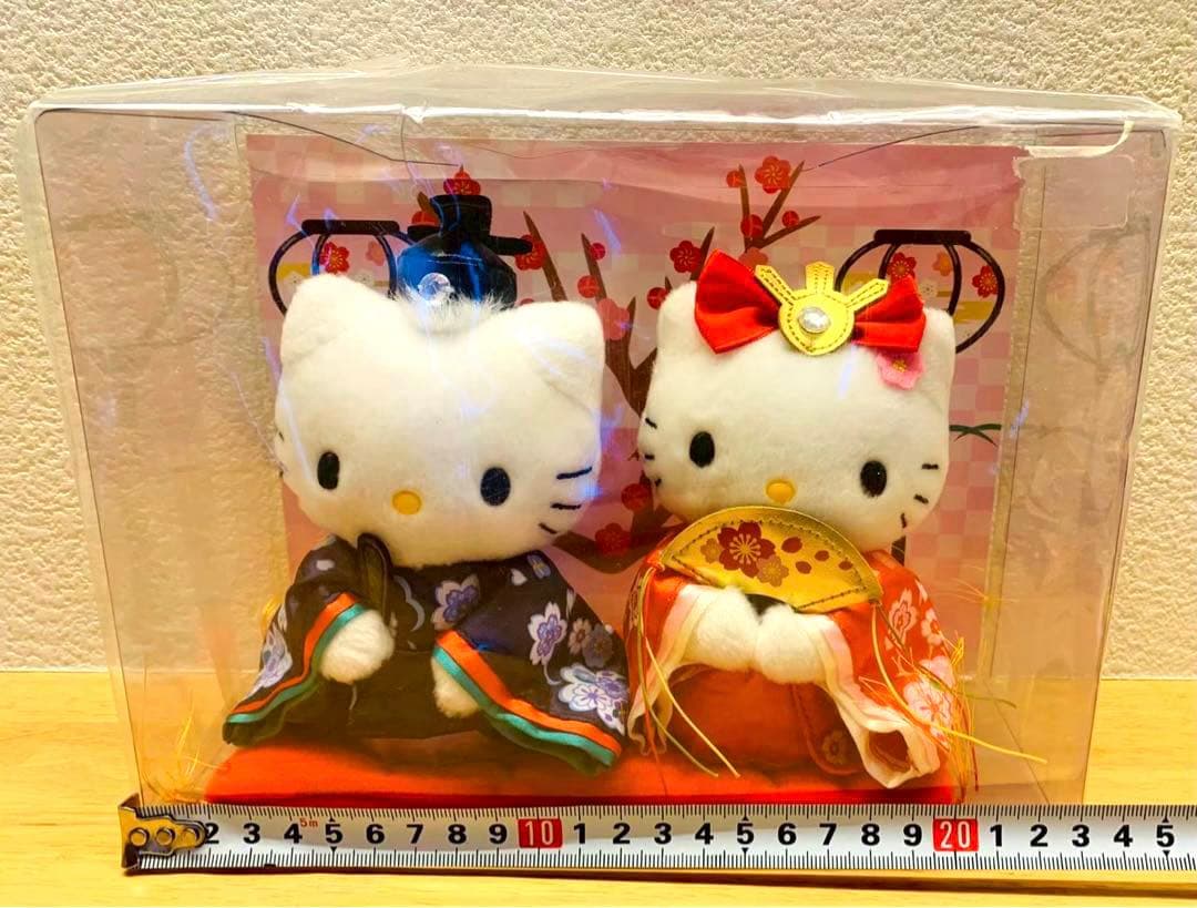 Hello Kitty 丹尼尔 2013年款 雏人偶 毛绒玩具 女儿节 三丽鸥