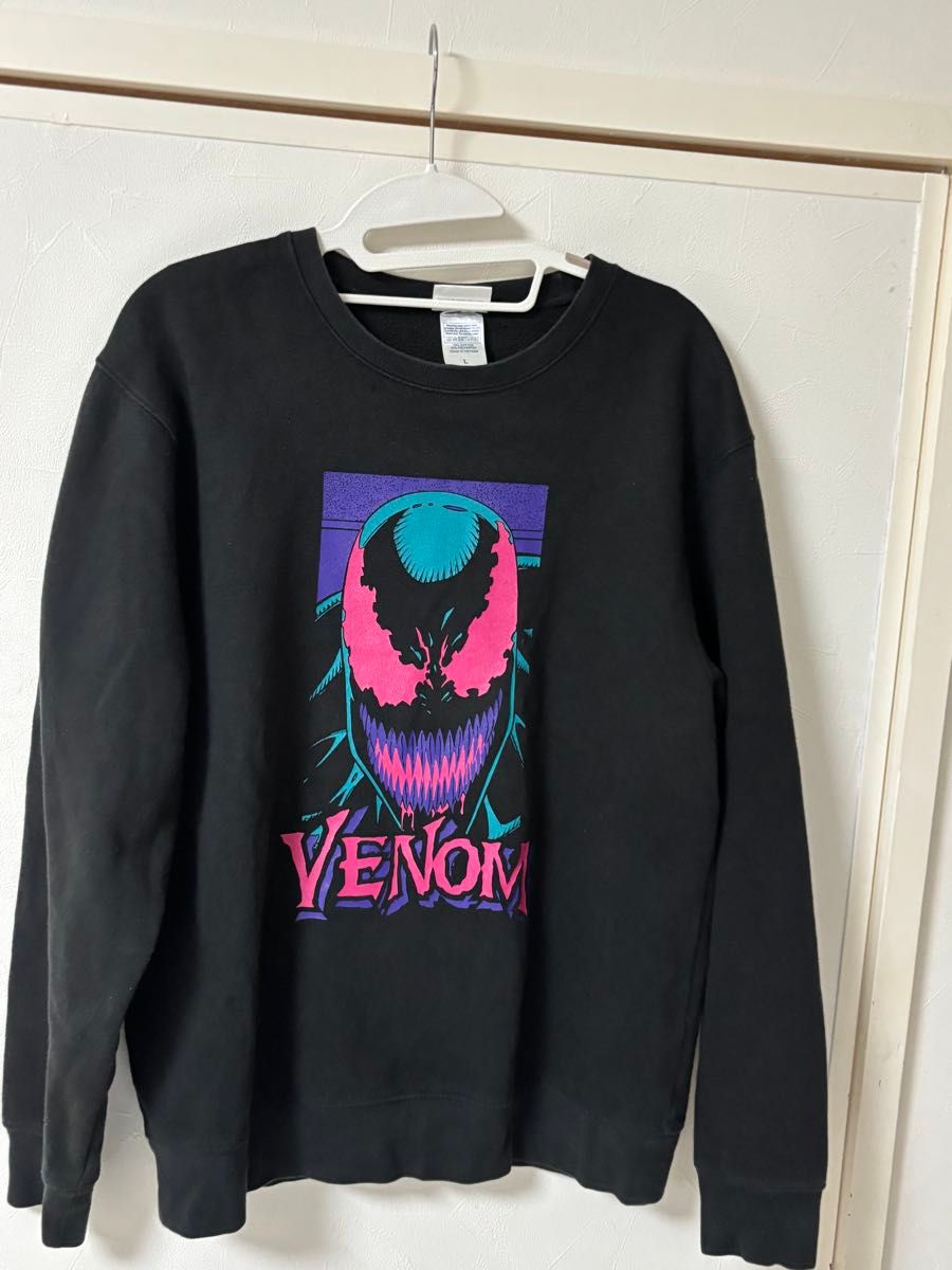 MARVE 官方 Venom 卫衣 L 黑色 美漫 运动衫