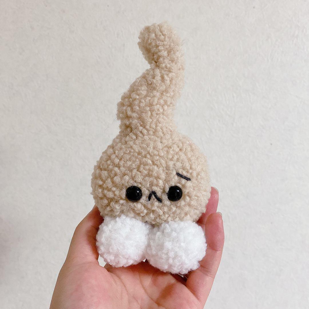 【Whip-chan (Cafe Latte)】 Handmade Original Plush Toy Self-Made