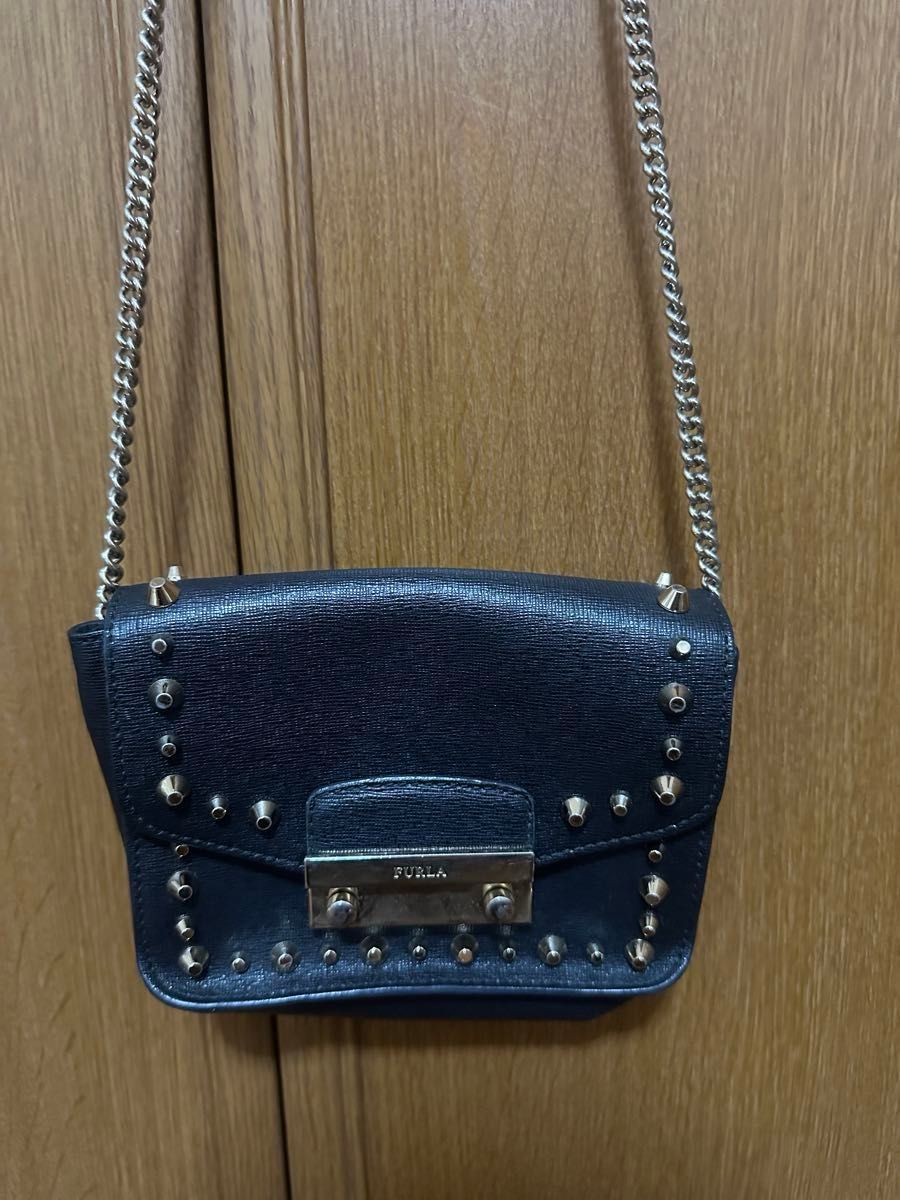FURLA Shoulder Bag Leather Metropolis