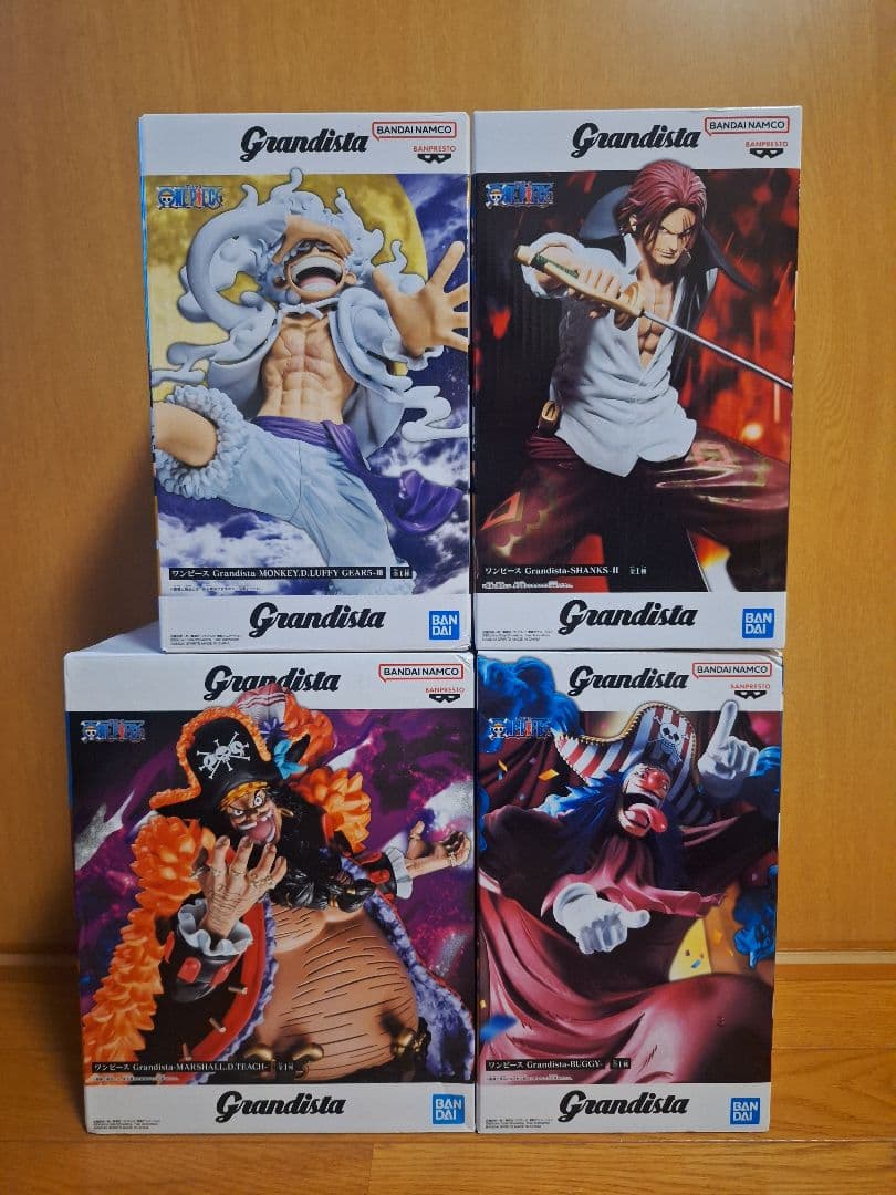 [Final Price Drop!] One Piece Grandista 4-Figure Set