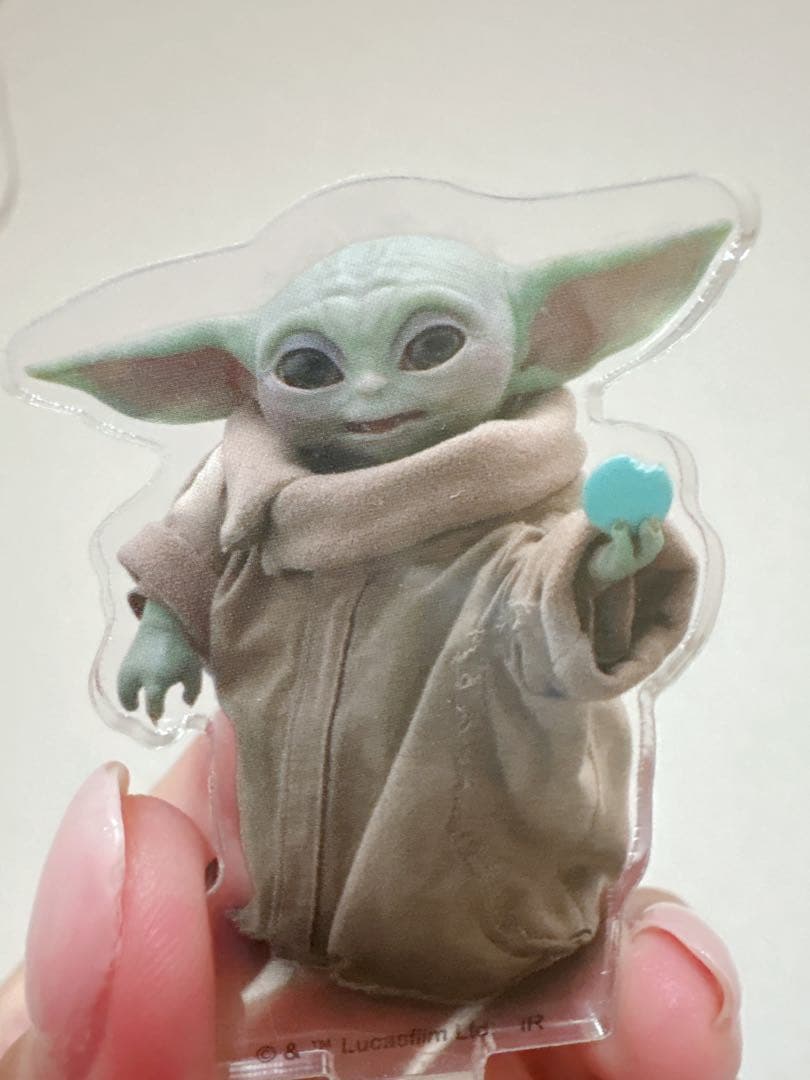 曼达洛人与古古 亚克力马卡龙