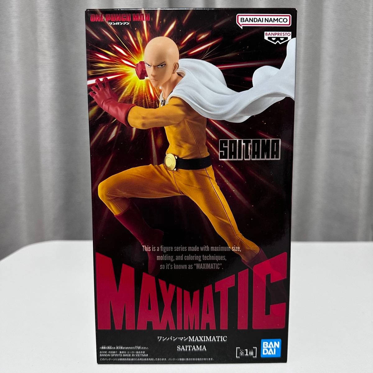 One-Punch Man MAXIMATIC THE SAITAMA Figure Banpresto