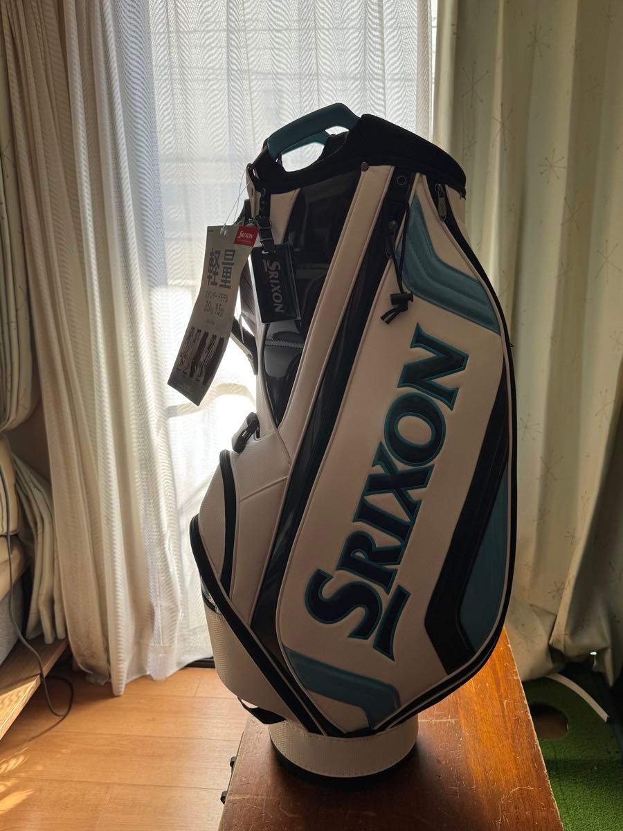 SRIXON Srixon 球童包 白色×蓝色 高尔夫球包