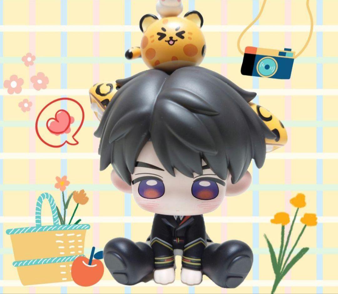 Love and Deepspace Mahiru Figure Leopard Print Orange