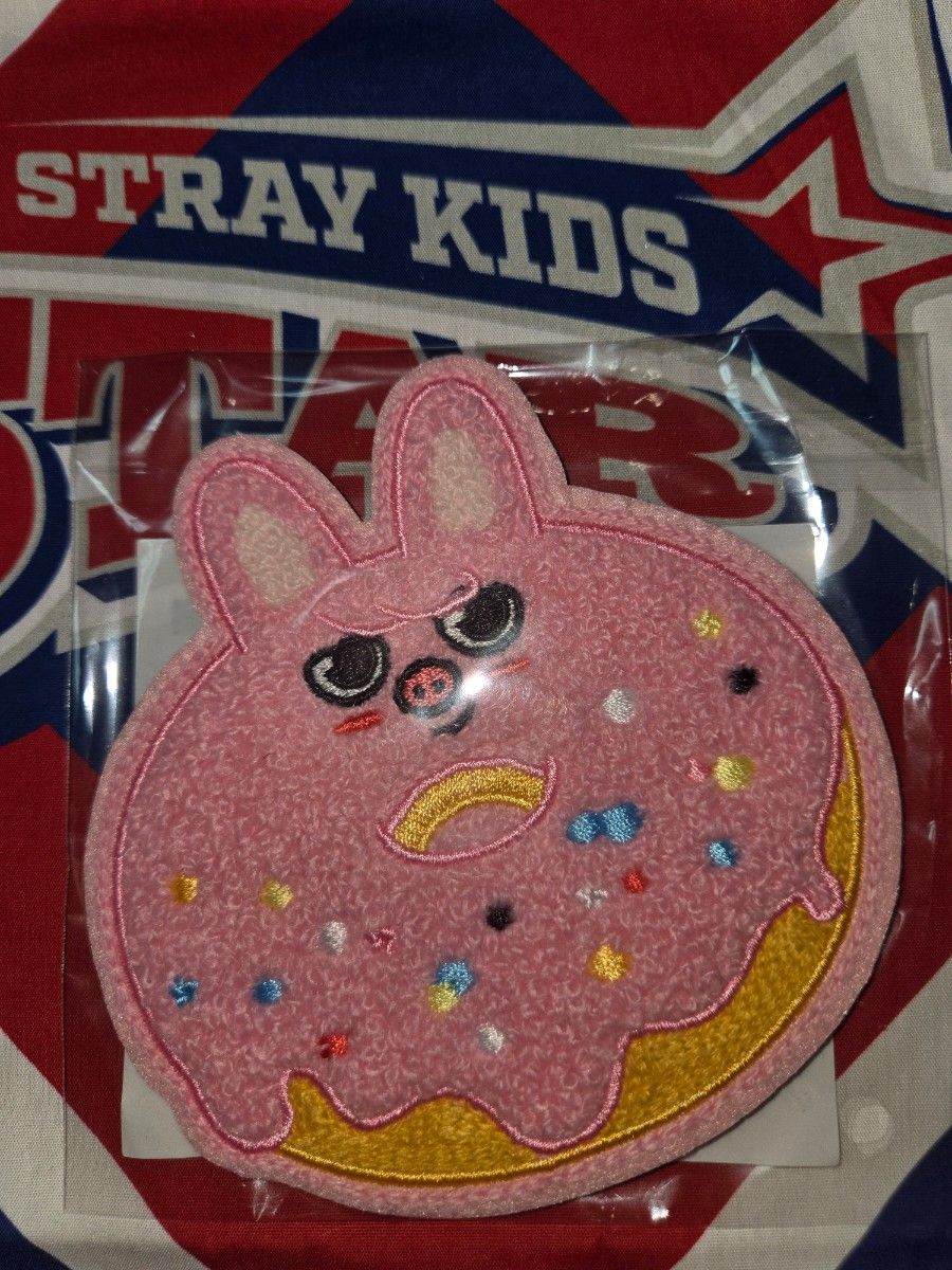 コースター チャンビン (Stray Kids) SKZOO サガラ刺繍コースター DWAEKKI  SKZOO