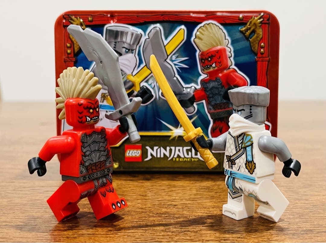 LEGO 112505 Ninjago Zane vs. Dragonian Scout Metal Can