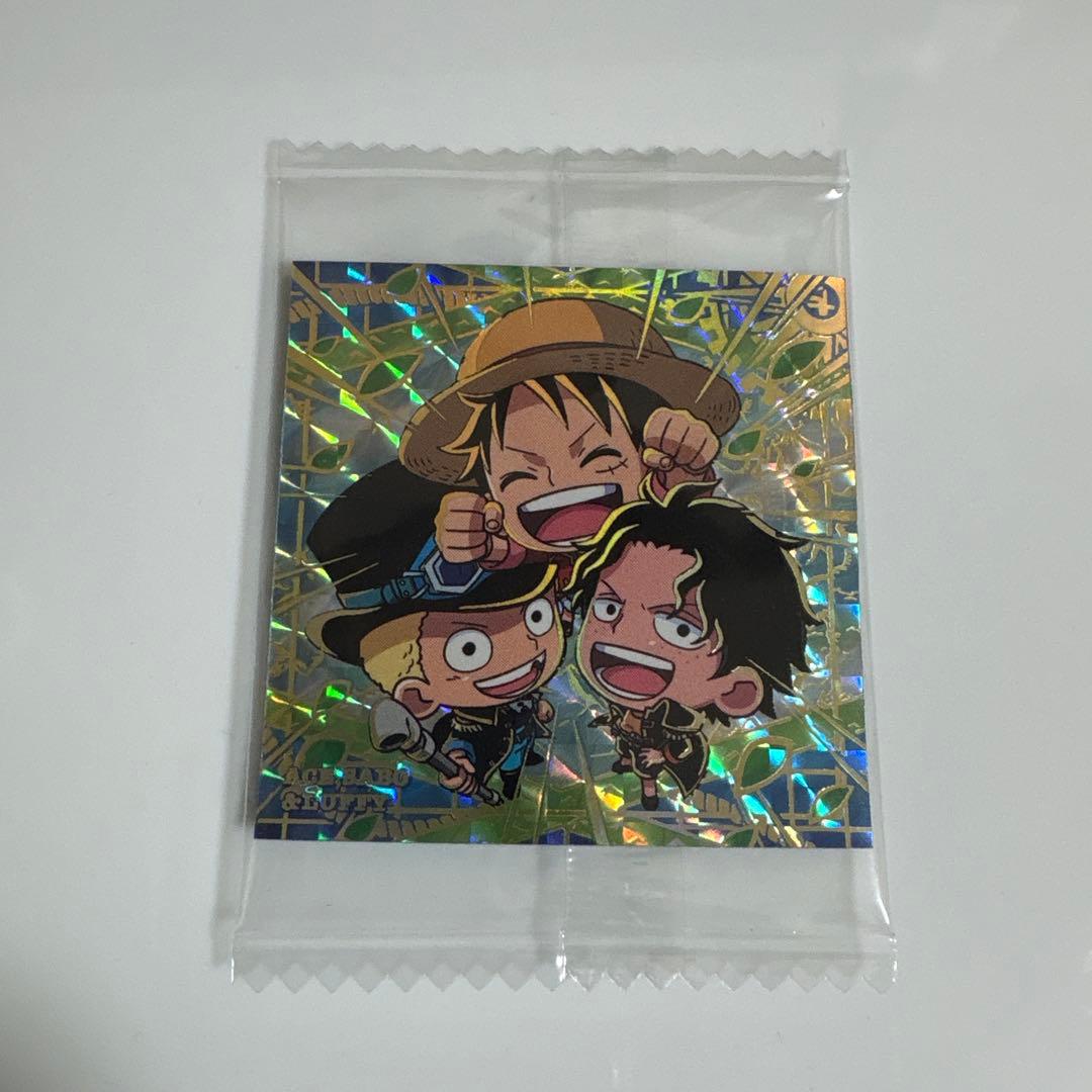 海贼王 艾斯&萨博&路飞 贴纸 SEC