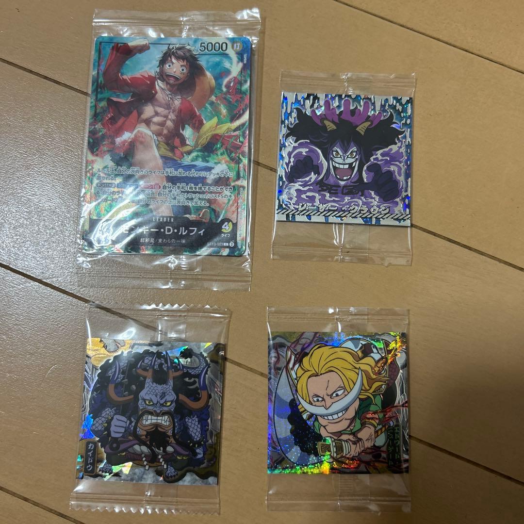 [[Rare/Limited Edition] One Piece Cards Set of 4!! Price Negotiable