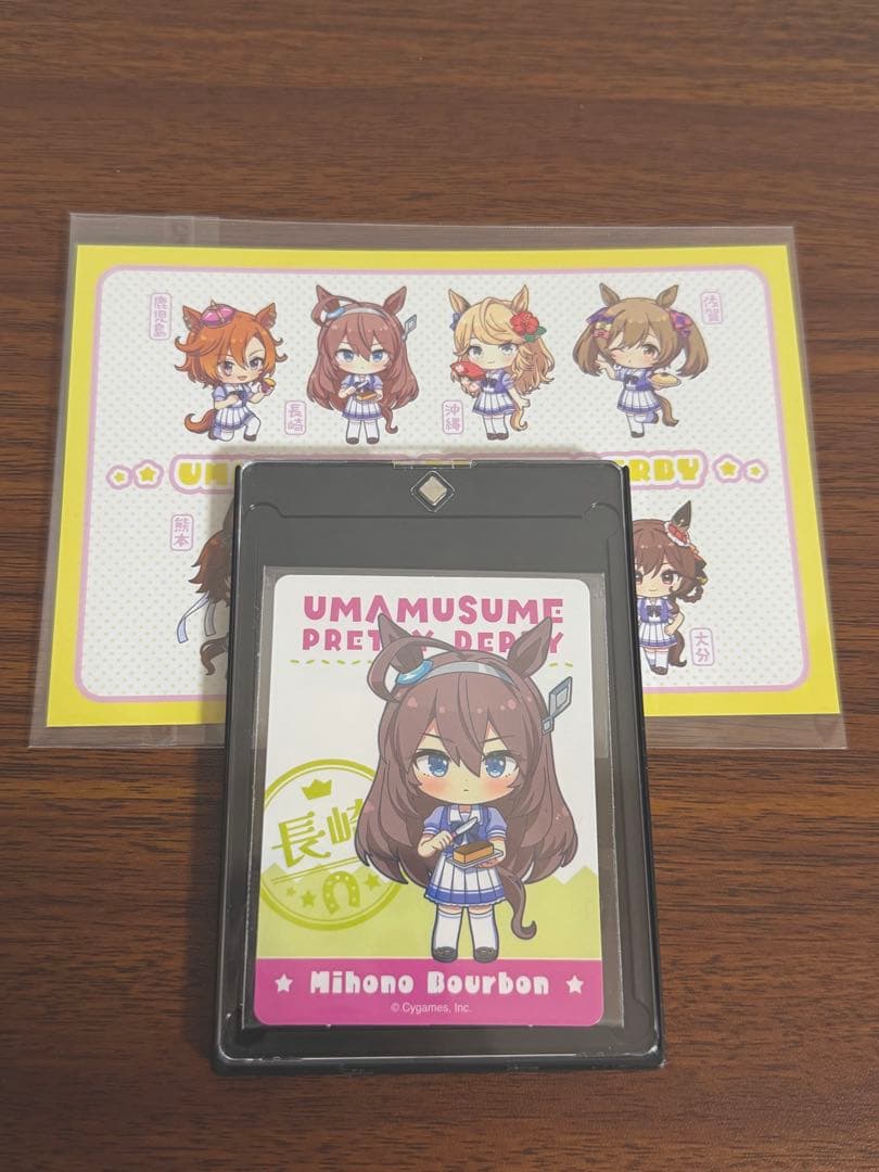 赛马娘 美穗之波旁 47都道府县 地方特色 贴纸 附赠明信片