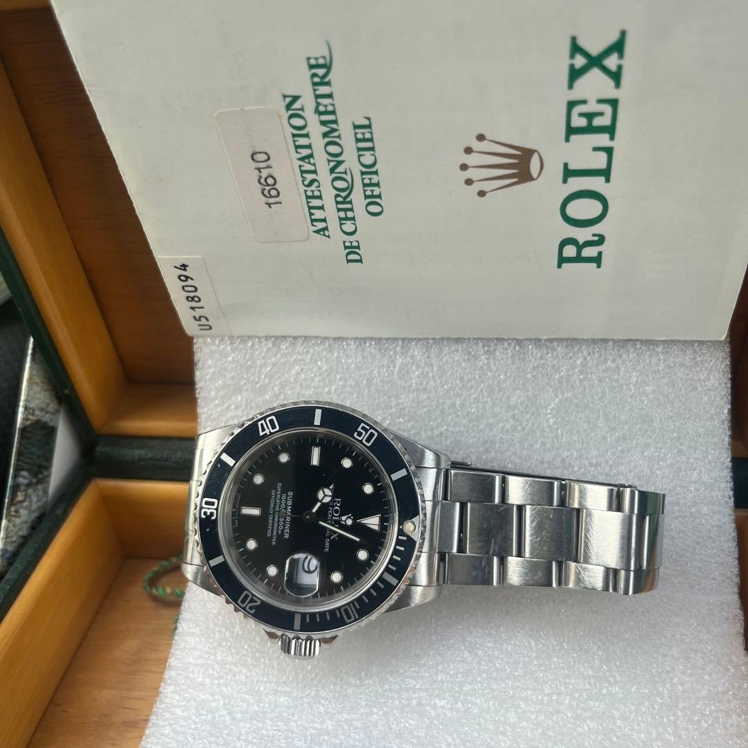 ROLEX Submariner Automatic Wristwatch 16610