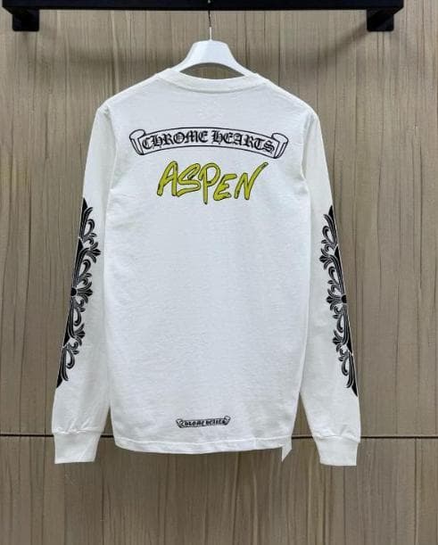 CHROME HEARTS ASPEN限定长筒t恤衫M