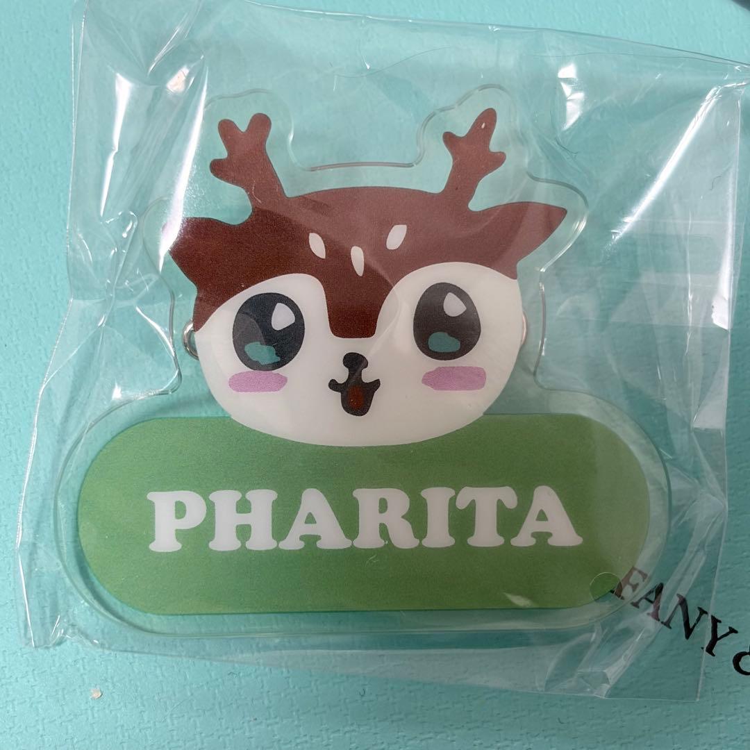 babymonster Parisita capsule toy gacha name badge identification tag