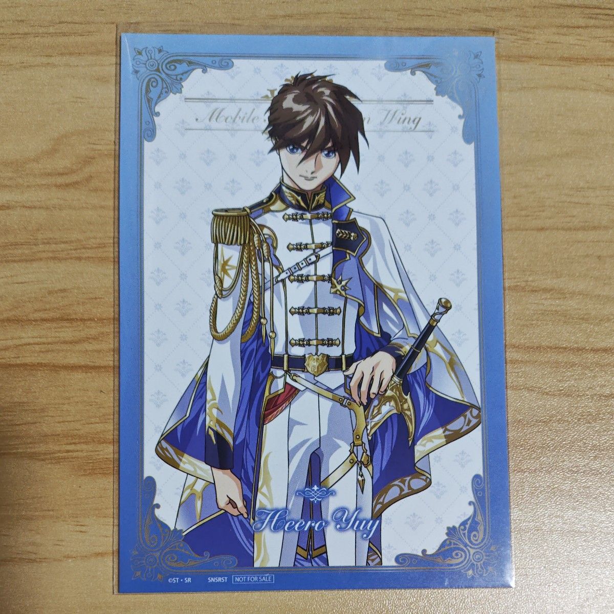 新机动战记高达W Knight Style hiro明信片动画特典