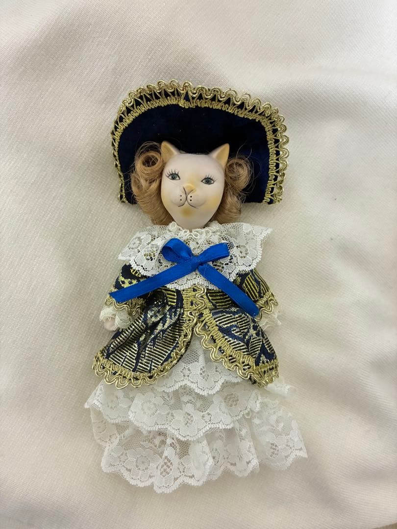 Italian Venice Vintage Style Cat Doll Antique