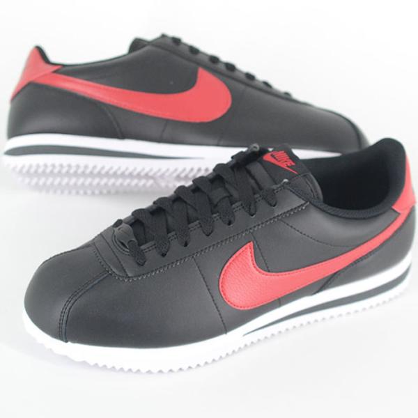 NIKE CORTEZ 耐克 Cortez 男鞋 运动鞋 四季款 黑红色 dm4044-004