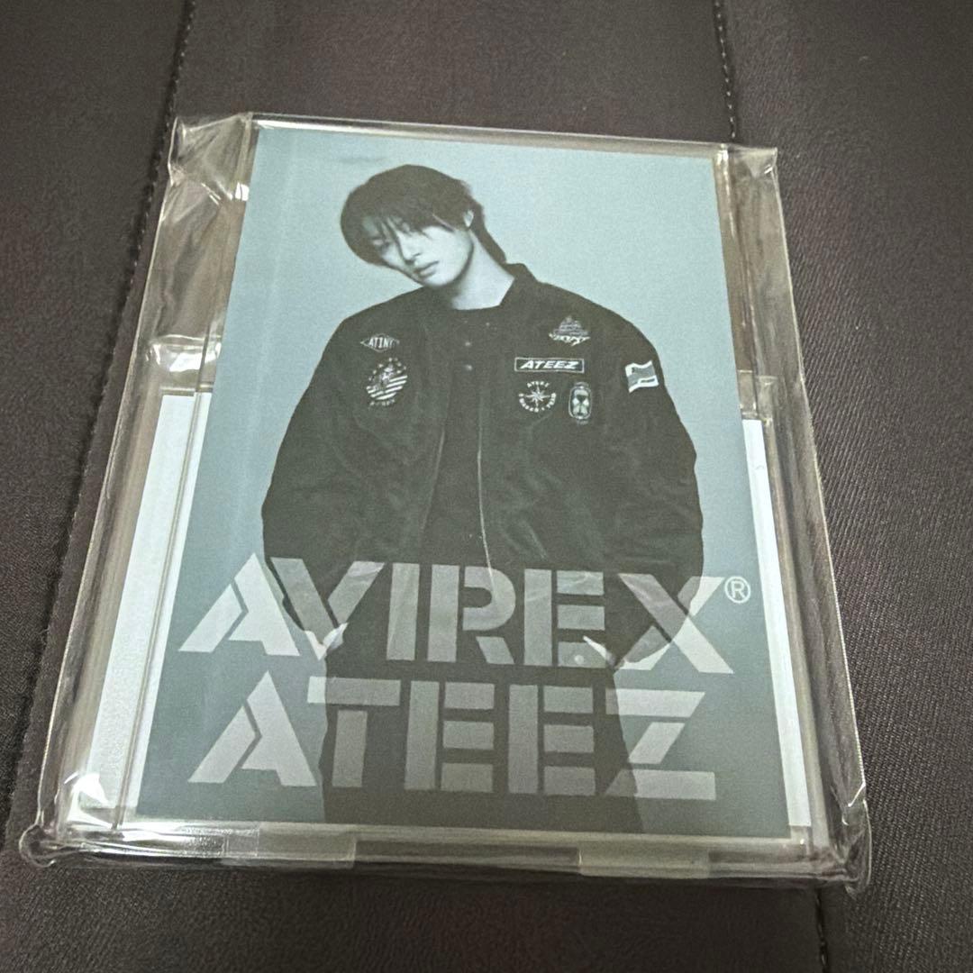 ATEEZ × AVIREX 新品亚克力立牌 明基