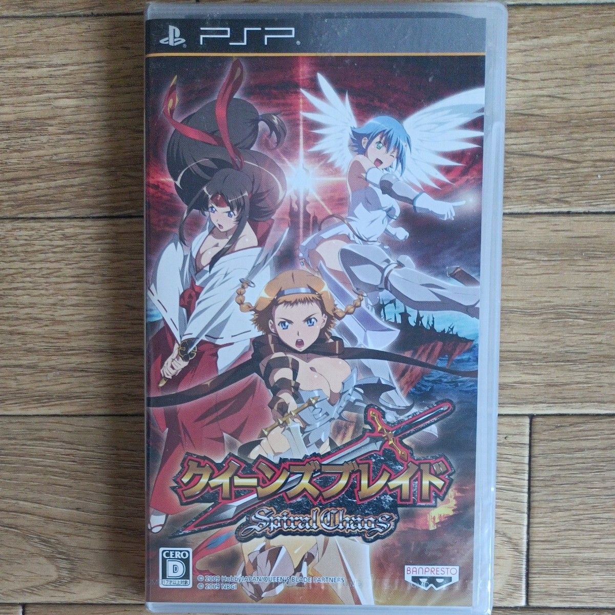 未開封品 【PSP】 クイーンズブレイド スパイラルカオス (通常版)