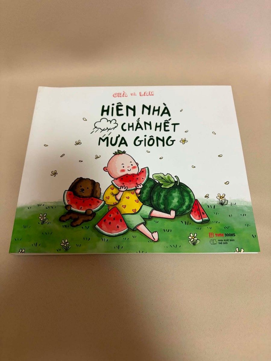 HIEN NHA CHAN HET MUA GIONG ベトナム語 塗り絵