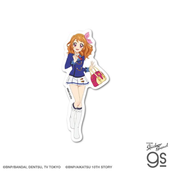 アイカツ! ダイカットステッカー 大空あかり 制服 アイドル アニメ 可愛い 音楽 コレクション キャラクター gs 公式グッズ AIK023