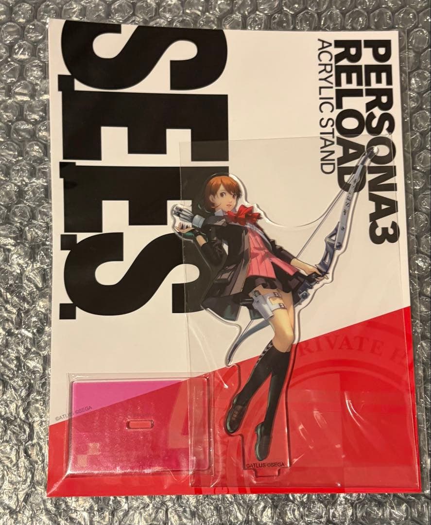 Yukari Takeba New Battle Suit Acrylic Stand Persona 3 Reload P3R Acrylic Keychain